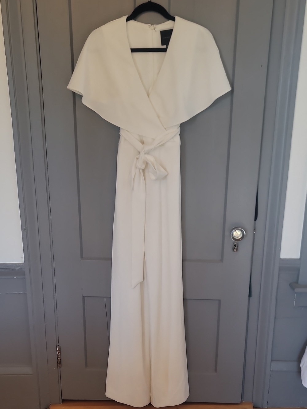 Alex Marie Elegant White Women's Jumpsuit